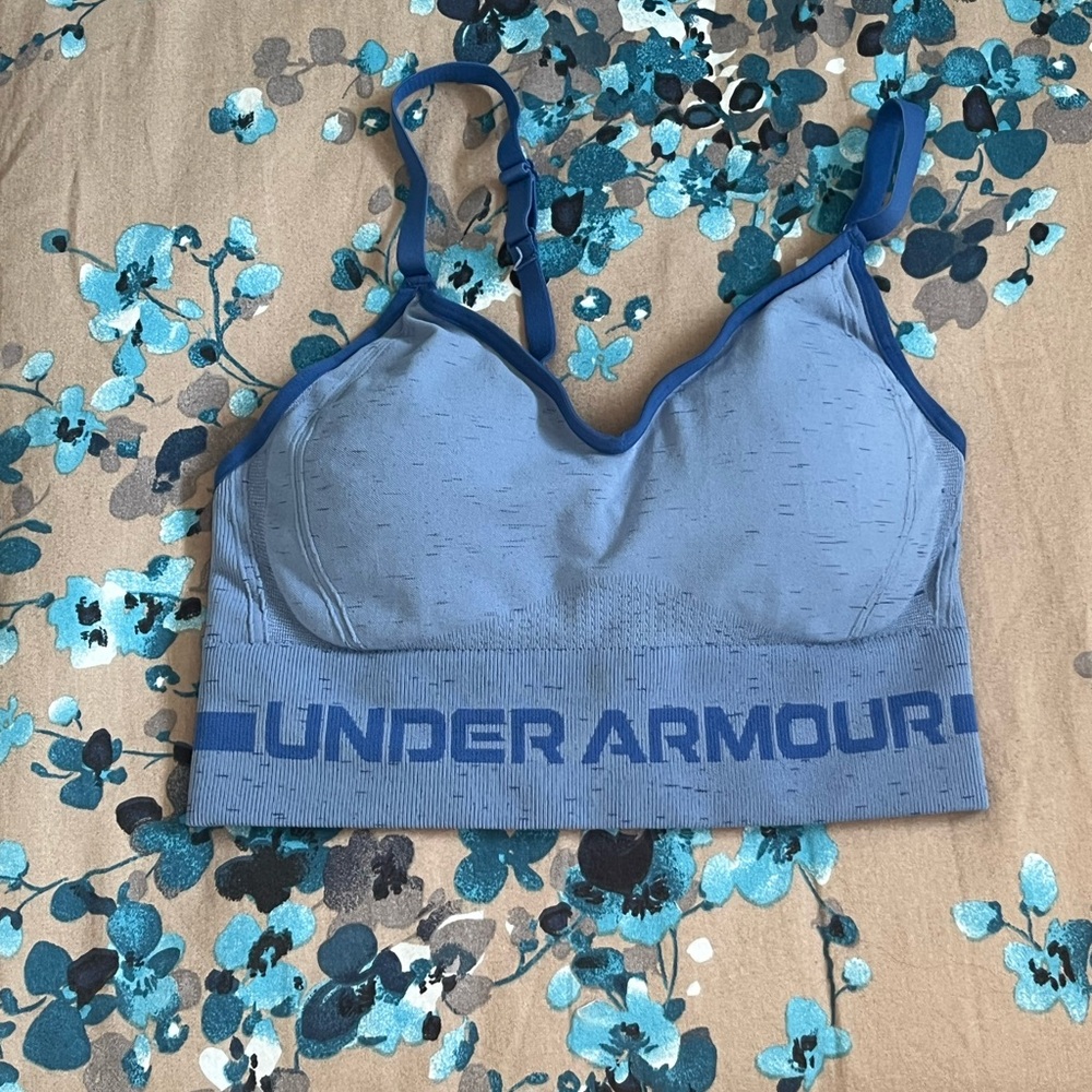 Under Armour Women's Light Blue Sports Bra